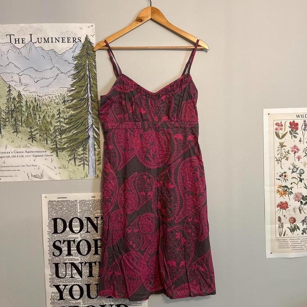 90s Vintage Esprit Cotton Camisole Dress Pink